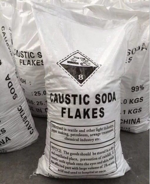 Caustic Soda 98% - Sodium Hydroxide 98% (Flakes) - 5